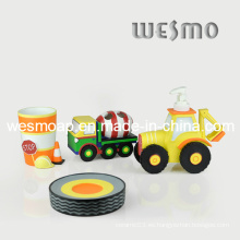 Niños Estilo Polyresin Accesorios de baño (WBP0267A)